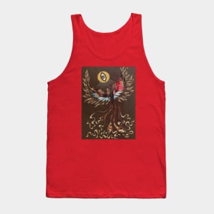 Tear and flame Tank Top